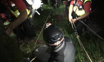 Spasioci iz kanjona Nevidio izvukli nepovrijeđena dva ribara