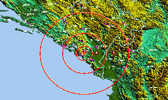 Slabiji zemljotres kod Očinića