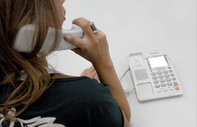 Nacionalna SOS linija primila skoro 1 000 poziva za tri mjeseca