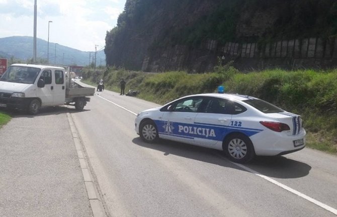 Bijelo Polje: U sudaru povrijeđen motociklista (FOTO)