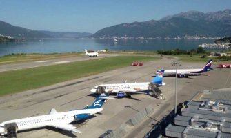 Tivatski aerodrom ove godine primiće  oko 1,25 miliona putnika