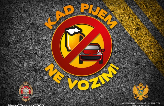 Kad pijem ne vozim: Pojačane kontrole vozača tokom cijelog dana