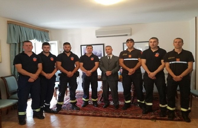 Cetinjski vatrogasci odali poštu žrtvama požara u Grčkoj