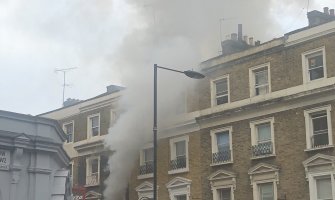 London: Veliki požar na terenu 70 vatrogasaca