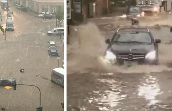 Njemačku poharalo nevrijeme: Saobraćaj obustavljen, povrijeđeno nekoliko osoba(VIDEO)