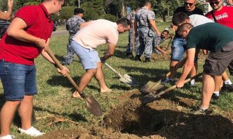 Omladina SD-a u ekološkoj akciji: Sadili masline i čistili smeće