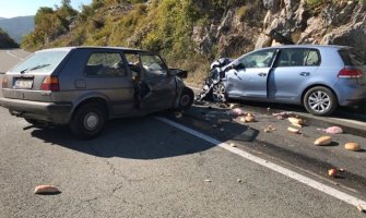 Nesreća na magistralnom putu Nikšić-Vilusi, stradao muškarac