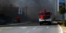 Veliki požar kod Radoja Dakića,zatvorena magistrala prema Nikšiću(FOTO)(VIDEO)