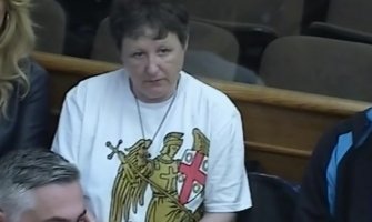 Suđenje za pokušaj državnog udara prekinuto zbog majice Branke Milić