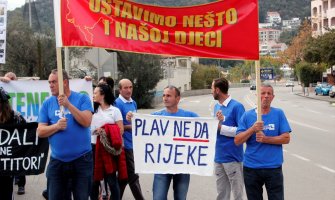 Protest protiv izgradnje hidroelektrana, 