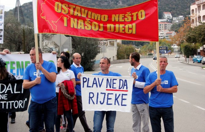 Protest protiv izgradnje hidroelektrana, 