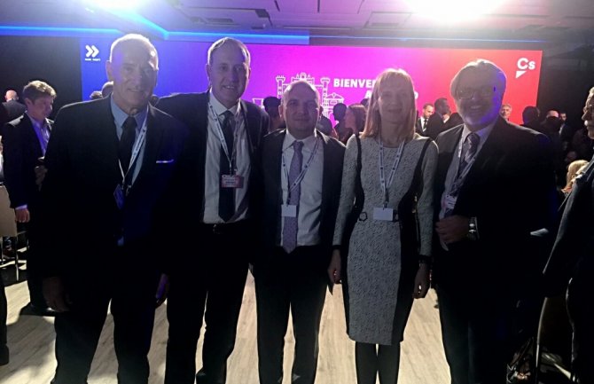 Kongres liberala Evrope u Madridu, Popović predvodi LPCG