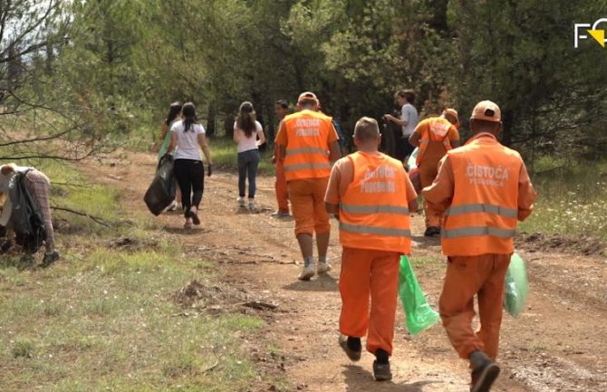 Očistili trim stazu Ćemovsko polje