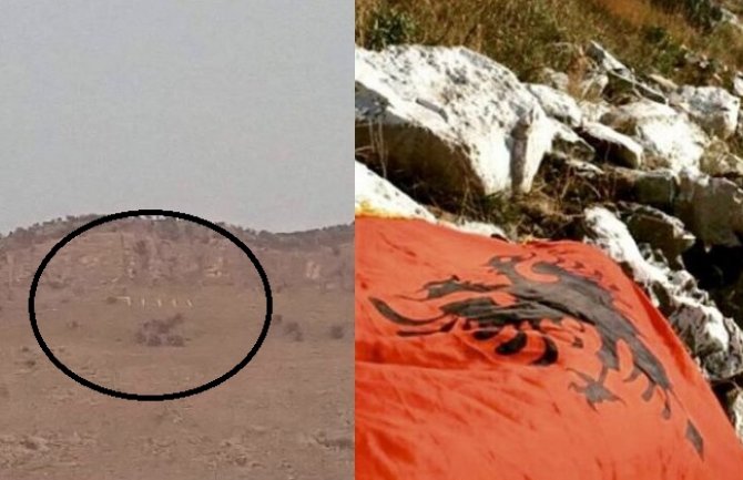 Tuzi: Uklonili Titovo obilježje i stavili albansku zastavu