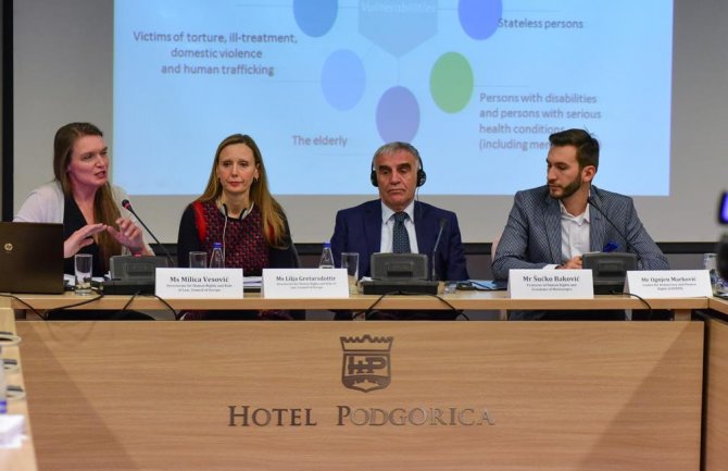 U Crnoj Gori noć provede u prosjeku 120 do 130 migranata