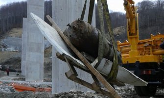 Pronašli bombu iz Drugog svjetskog rata na gradilištu kod mosta Tara II