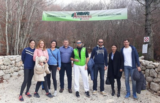 Perić: Fascinirani adrenalinskim parkom na Vrbanju