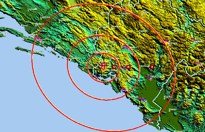 Zemljotres kod Herceg Novog, osjetio se i u Ulcinju, Podgorici...