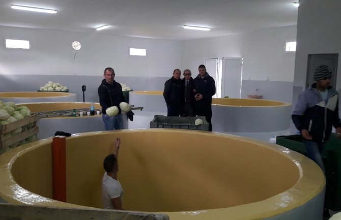Bijelo Polje: Hladnjača i pogon za kisjeljenje kupusa počeli sa radom