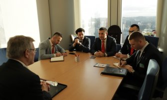 Bečić i Abazović u Briselu: Zaustaviti progon opozicionih lidera i poslanika