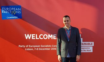 Pešić na Kongresu Partije evropskih socijalista i sastanku mladih lidera Evrope