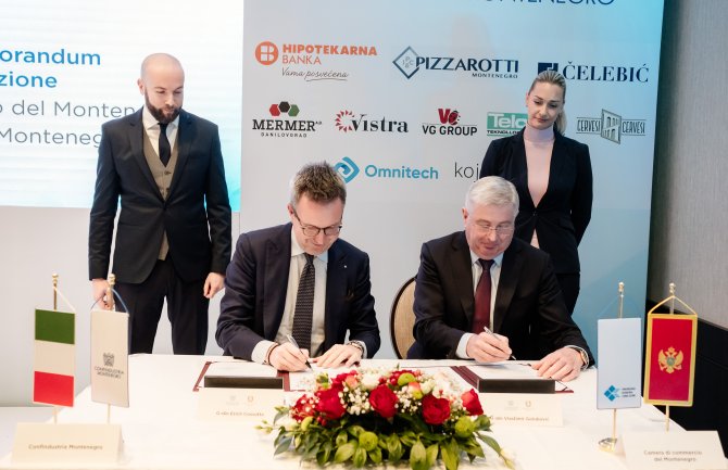 Konfindustrija sa svojim kompanijama članicama dovodi Evropu u Crnu Goru