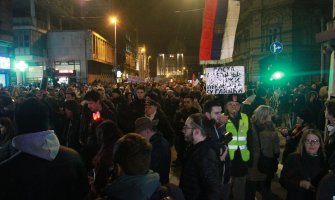 Beograd:  S četvrtog protesta 