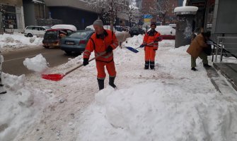 Bijelo Polje: Putevi prohodni, čiste se trotoari