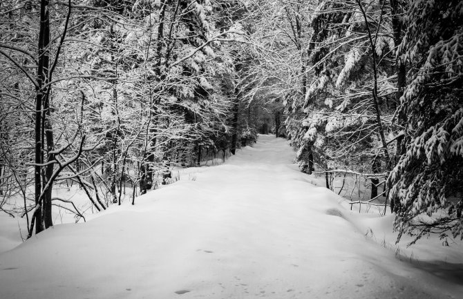 Kiša na jugu, snijeg na sjeveru 