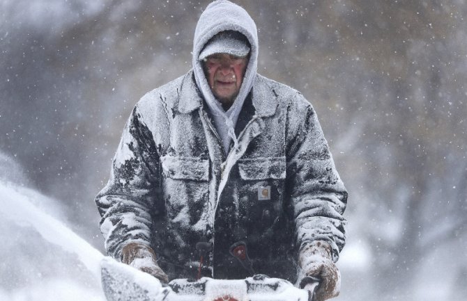 Djelovi Amerike kao Sjeverni pol: Temperatura čak -51 stepen (FOTO)