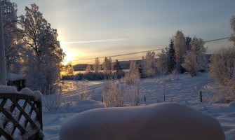 Švedska u najhladnijem danu, temperatura minus 39,5 