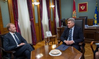 Brajović razgovarao sa šefom Delegacije EU u Crnoj Gori
