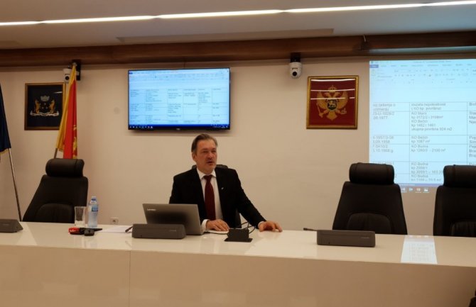 Bulatović predstavio preliminarni imovinski karton Budve