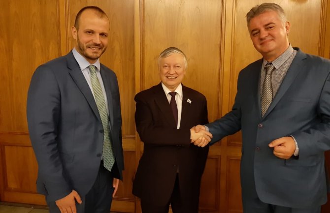 Bojović se sastao sa Karpovim u Moskvi