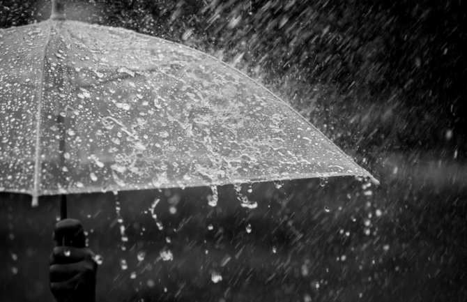 Danas kiša, snijeg u planinskim predjelima