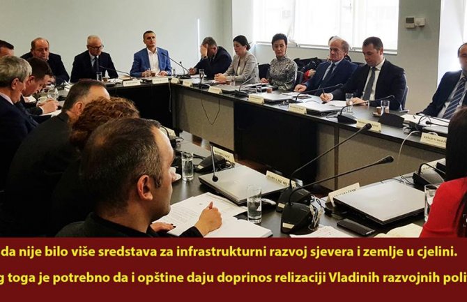 Nikada više sredstava za infrastrukturni razvoj sjevera,  opštine da daju doprinos
