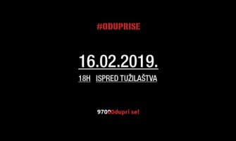 Još jedan građanski protest danas u Podgorici