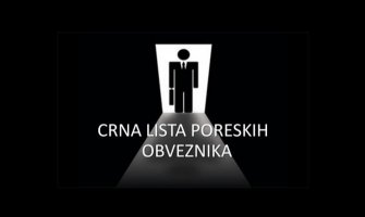 Ažurirana crna lista poreskih obveznika: Ove kompanije su najviše dužne