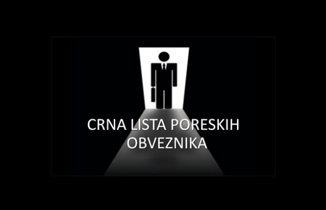 Ažurirana crna lista poreskih obveznika: Ove kompanije su najviše dužne
