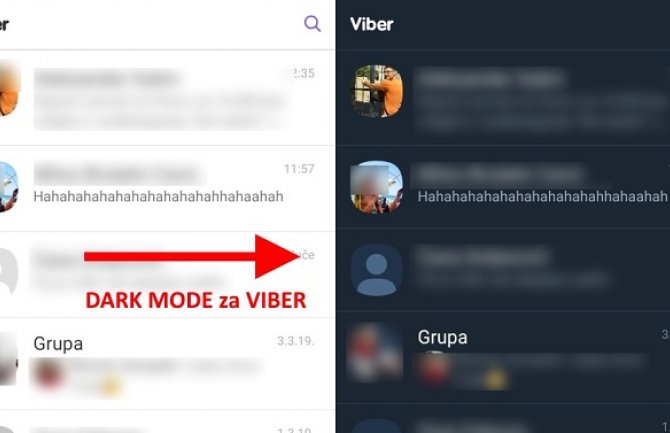 Evo kako da aktivirate novi Viber Dark Mode izgled (FOTO)