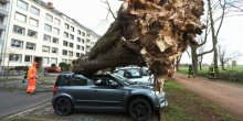 Oluja pogodila Njemačku: Letovi otkazani, drvo usmrtilo čovjeka(VIDEO)