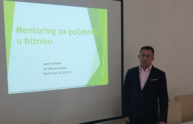 Agović održao predavanje na temu “Mentoring za početnike u biznisu“