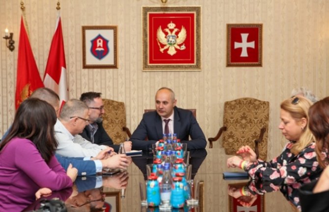 Kašćelan razgovarao sa novinarima iz Sjeverne Makedonije