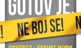 U subotu protestni skup u Herceg Novom u 12h