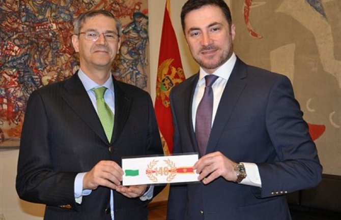 Zajedničkim projektima Crna Gora i Republika Italija obilježavaju 140 godina od uspostavljanja diplomatskih odnosa