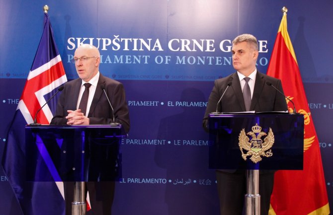 Saradnju Crne Gore i Islanda podići na veći nivo, posebno u oblasti turizma