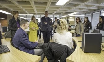 Damjanović otvorila Interaktivni prostor na UCG-u: U budućnosti imati joś više ovakvih prostora