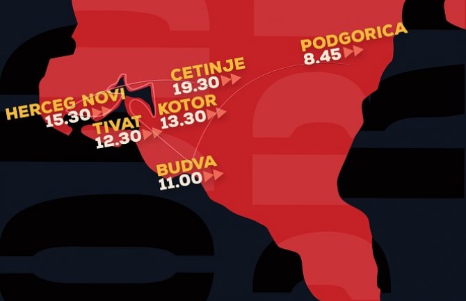 Karavan Odupri se kreće u nedelju sa primorja, bez posjete Baranima i Ulcinjanim ovog puta