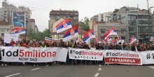 Beograd: S protesta zatražena zajednička komisija za fer i poštene izbore (FOTO)