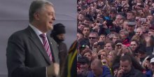 Porošenko čekao izbornog rivala, pa zaplesao(VIDEO)